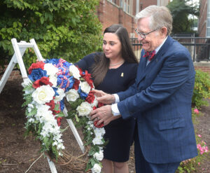 WVU Sept. 11 wreath-laying, vigil connects students too young to know to the tragedy
